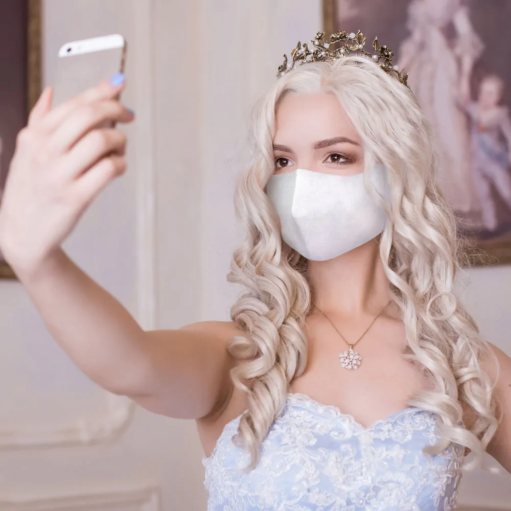 Maseczki ochronne 100 szt rozmiar M - obrazek 2