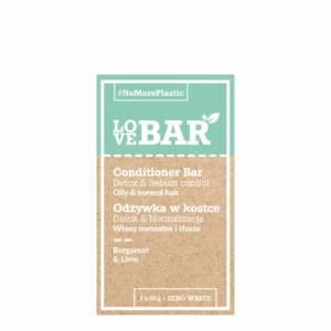 LOVE BAR odżywka w kostce Bergamotka + Limonka